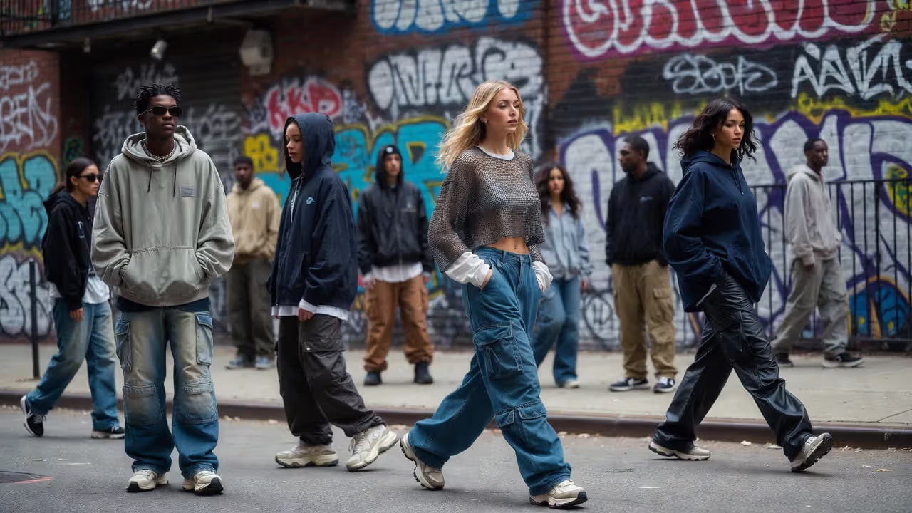 Streetwear blends comfort, culture, and creative layering.